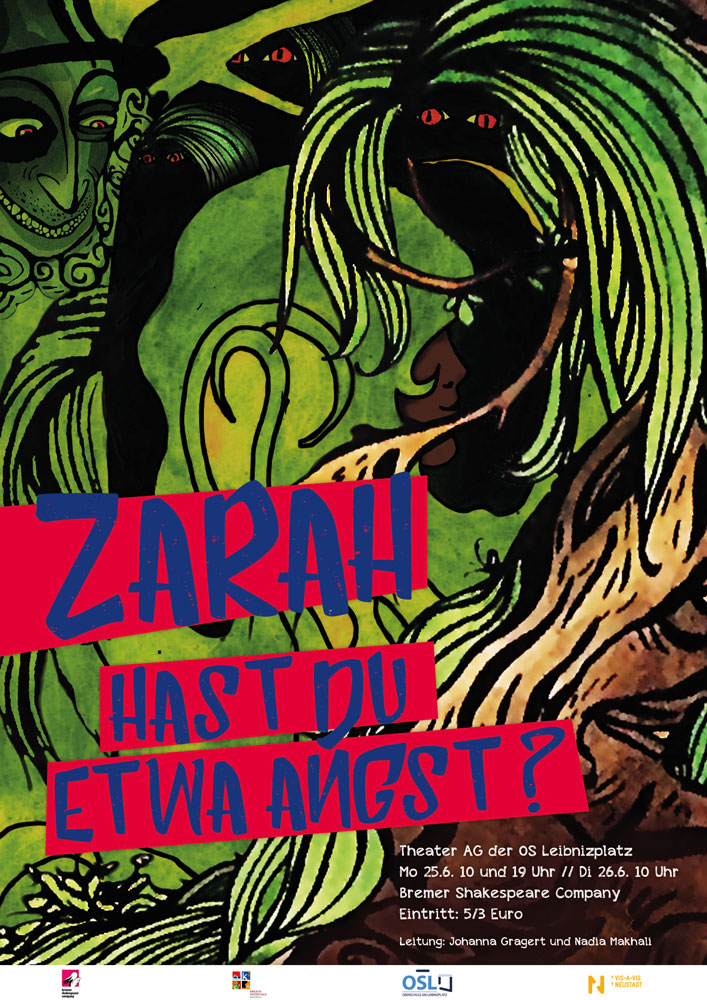 Poster für Zarah – Hast du etwa Angst?